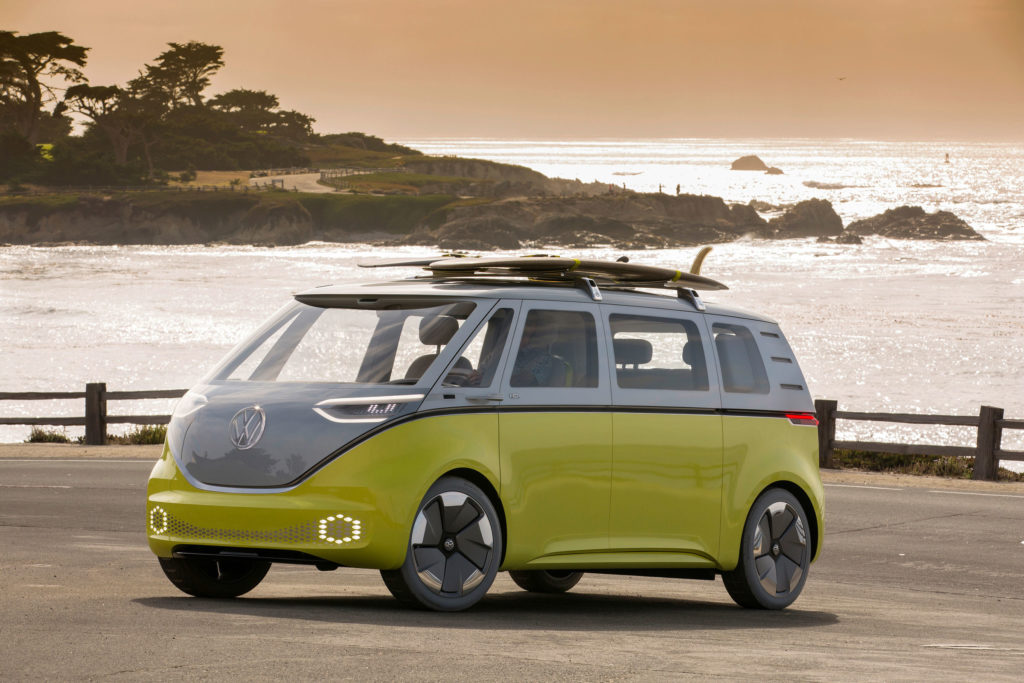 Volkswagen I.D.Buzz VW's futuristic camper